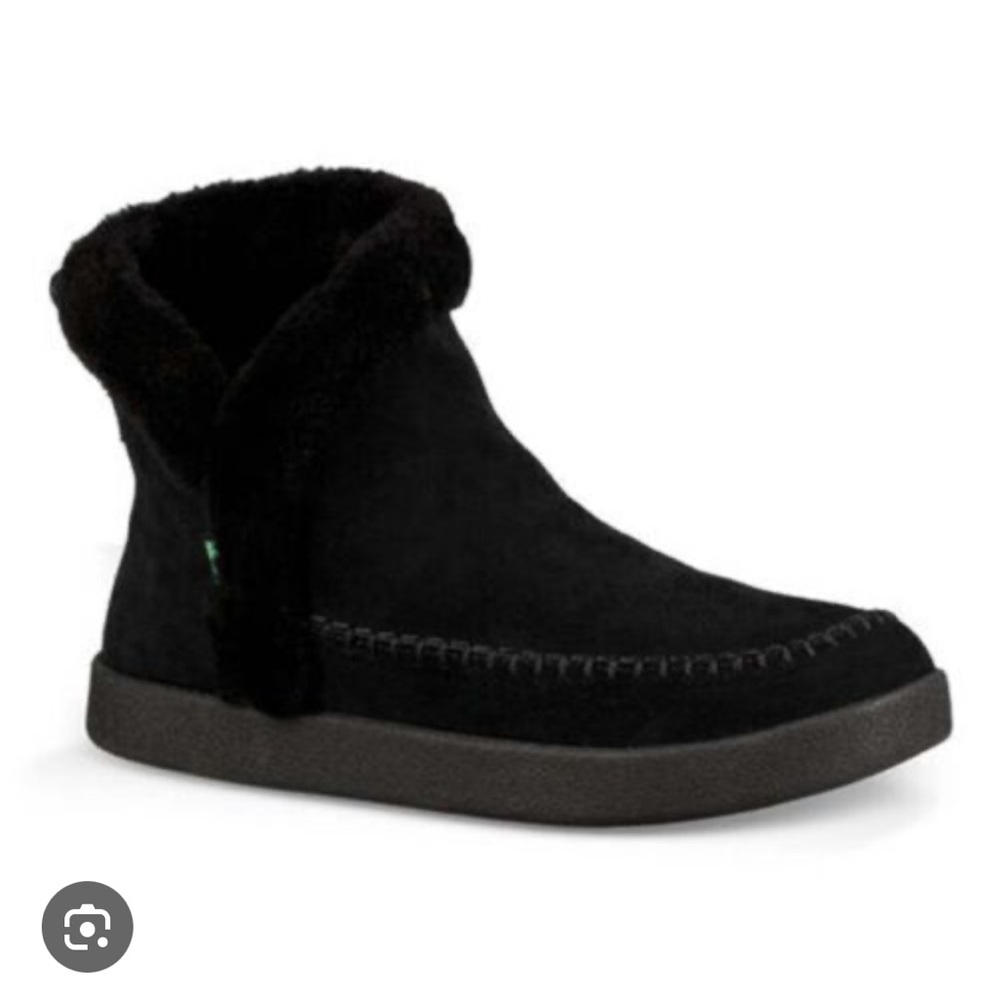 Sanuk bootah black